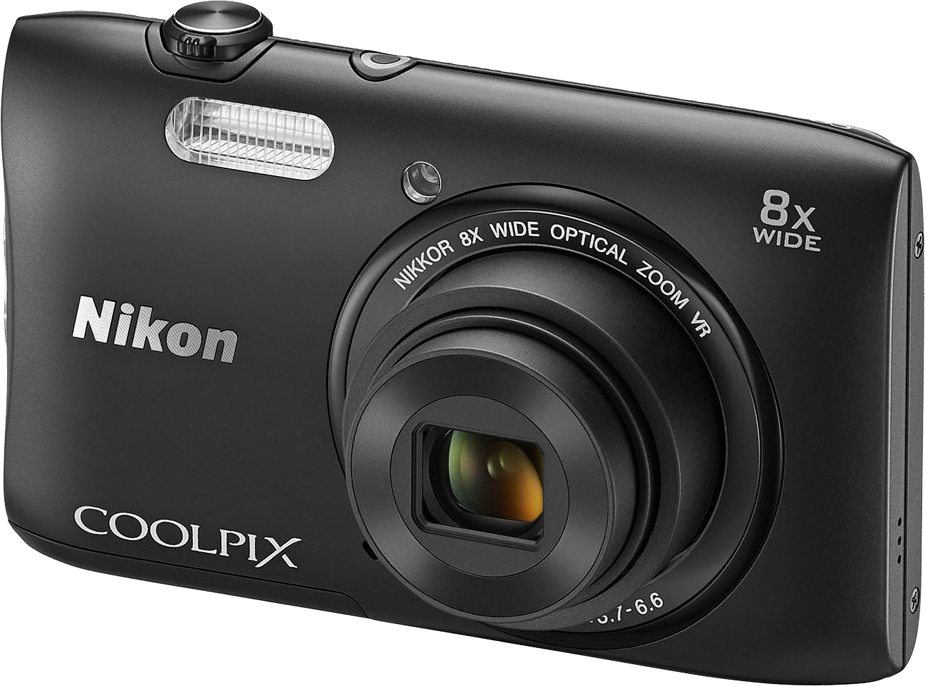 Amazon | Nikon デジタルカメラ COOLPIX S3600 8倍ズーム 2005万
