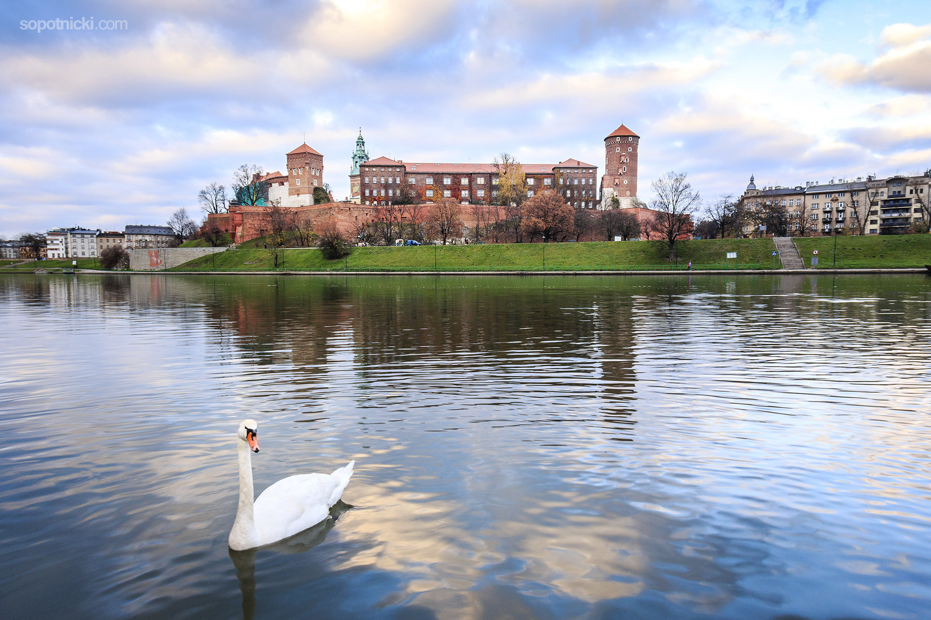 Krakowski Wawel od strony Wisły. Canon EOS 5D Mark IV + Tokina AT-X 100 mm f/2.8 PRO D FX Macro